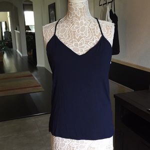 NWOT WHBM Strappy Tank w Back Detail - Sz XL